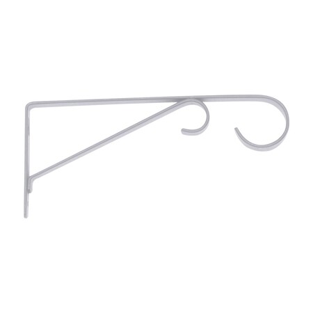 Panacea Panacea White Steel 9 in. H Straight w/Loop Plant Hook 1 pk 85592